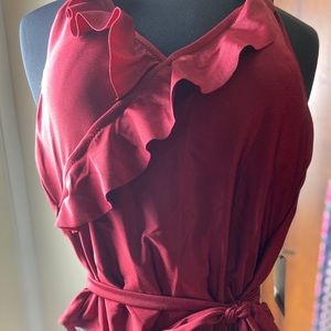 Cups she ruffled swimsuit